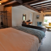 Reconstruction and adaptation of a listed pub building - bedroom